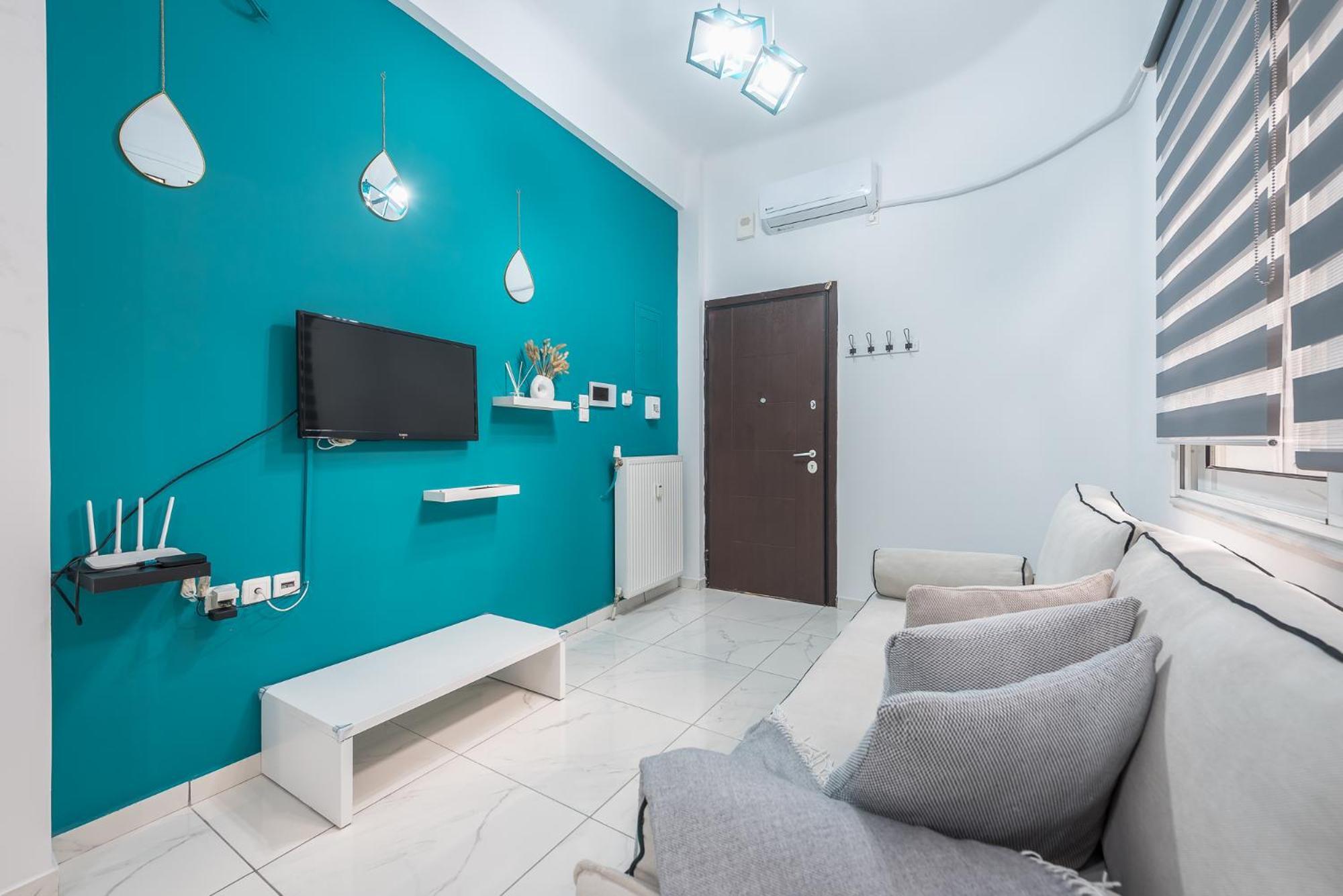 דירה Contemporary 200m From Acropolis 100mbps Netflix