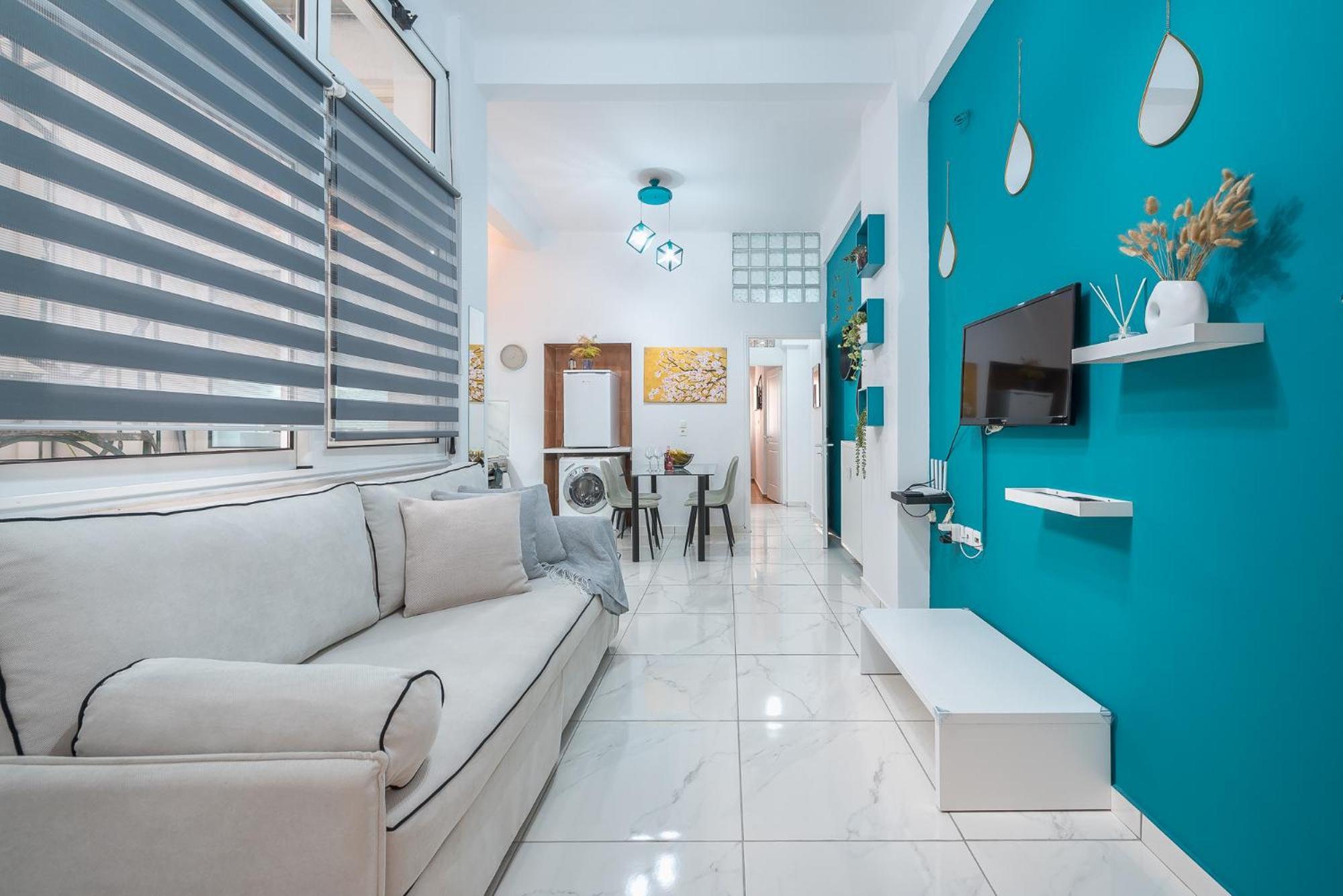 Apartment Contemporary 200m From Acropolis 100mbps Netflix Athen
