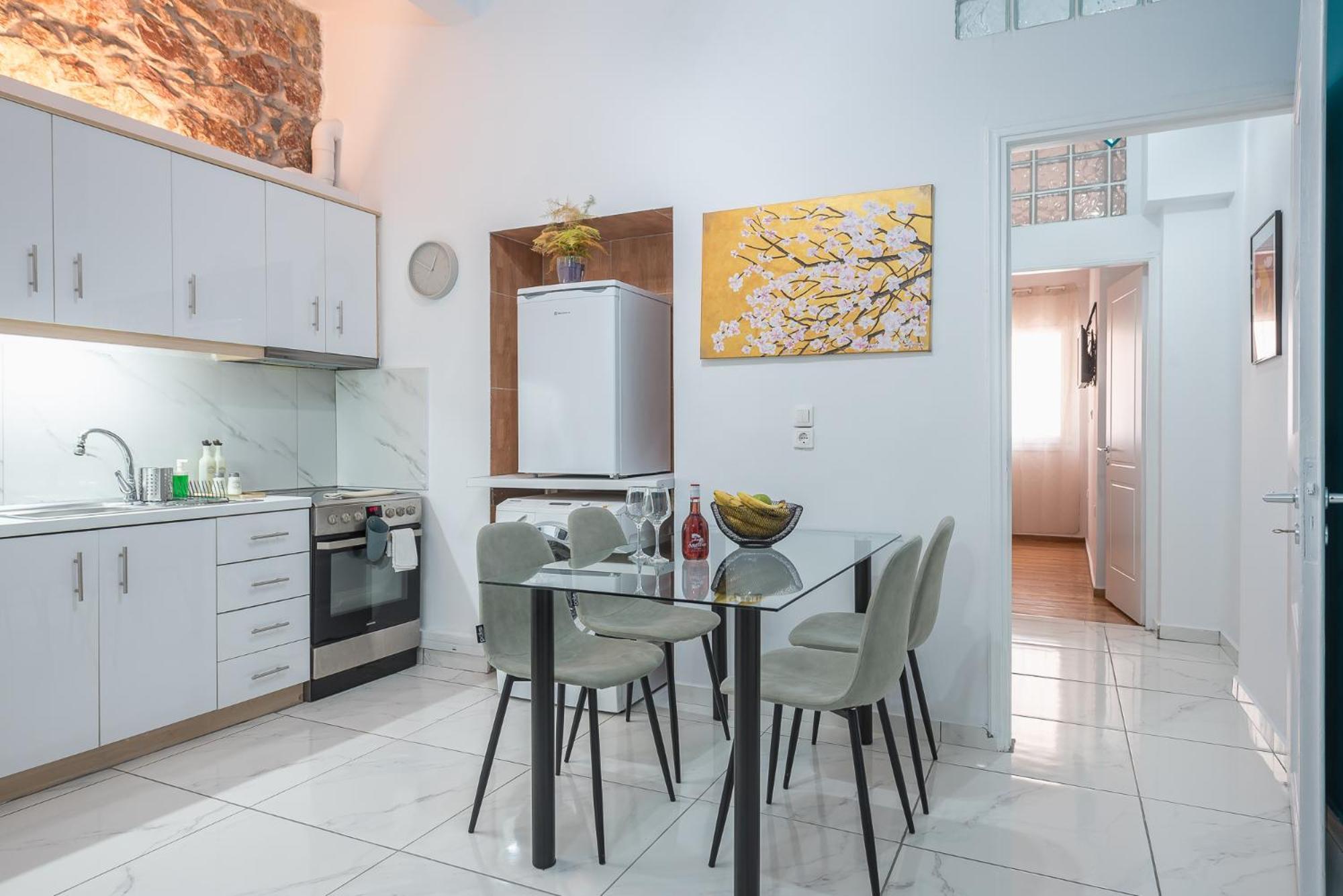 Contemporary 200m From Acropolis 100mbps Netflix Apartment Athen