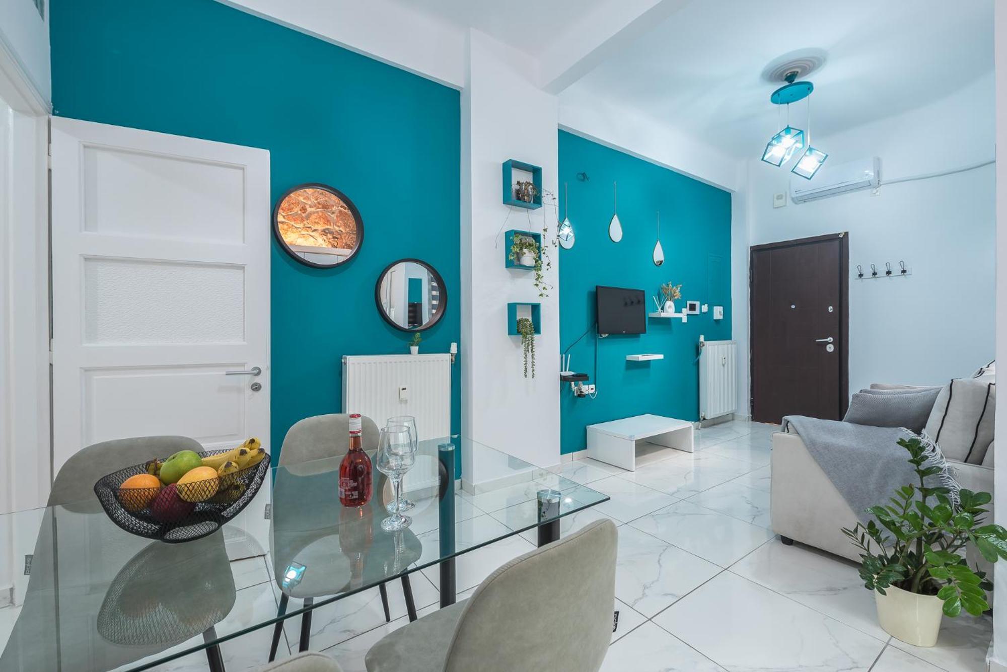 Contemporary 200m From Acropolis 100mbps Netflix * Athens